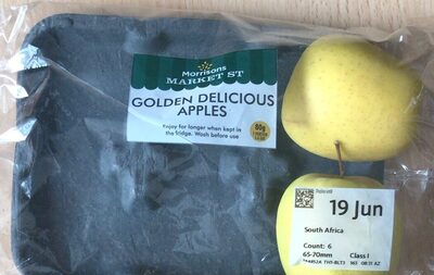 Golden Delicious Apples front packaging