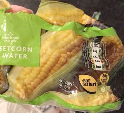 Sweetcorn in water