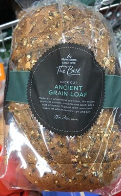 The best ancient grain loaf front packaging