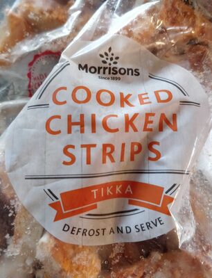 Chicken Tikka Strips front packaging