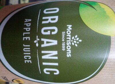 Organic apple juice