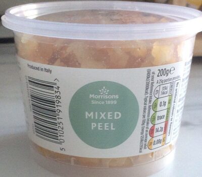Mixed peel