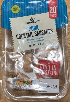 Pork cocktail sausages