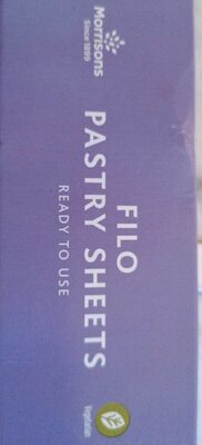 Filo pastry sheets