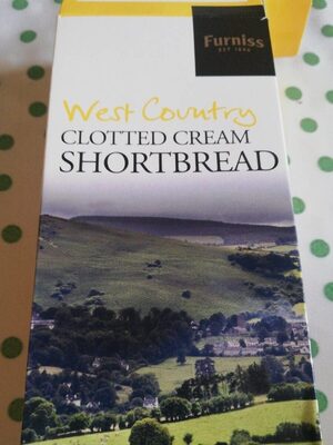 Clotted cream shortbread
