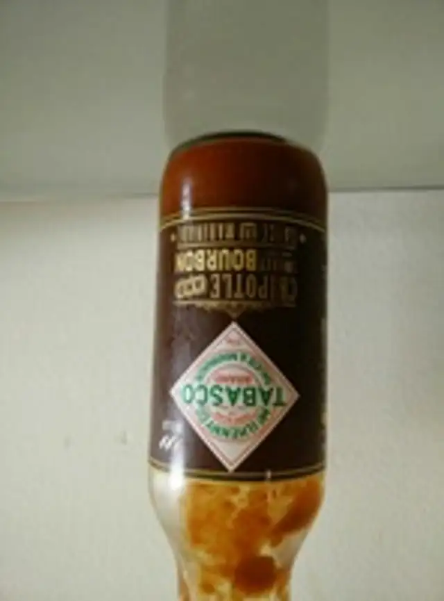 Chipotle and smokey bourbon tabasco