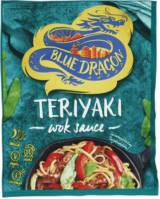 Blue Dragon Woksauce Teriyaki 120g front packaging