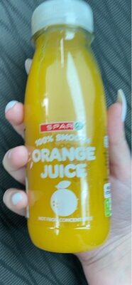 100% smooth orange juice