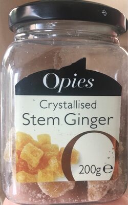 Crystallised stem ginger