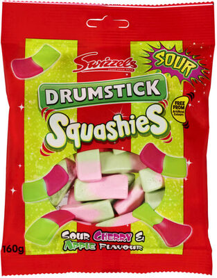Squashies Sour Apple 160g Swizzels