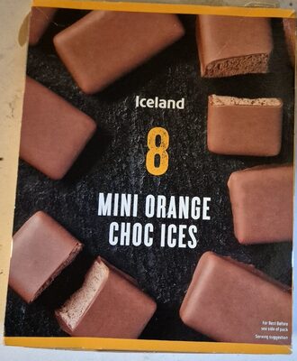 Mini Orange Choc Ices