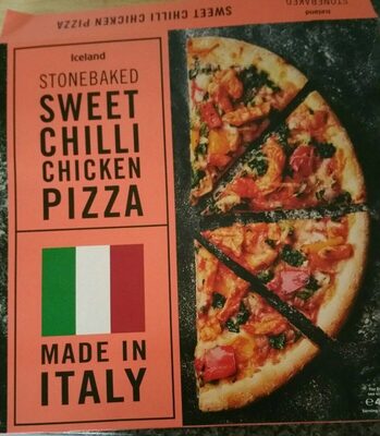 Sweet chilli chiken pizza