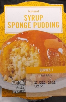 Syrup Sponge pudding