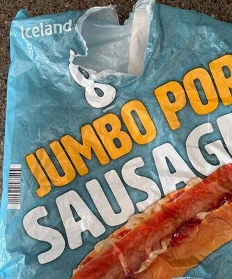 Iceland Jumbo Pork Sausages 8pk