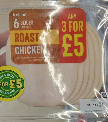 Iceland Sliced Chicken