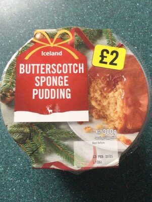 Butterscotch Sponge Pudding front packaging
