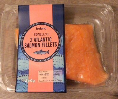 2 Atlantic Salmon Fillets