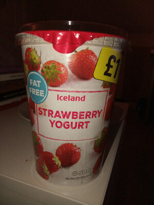 Strawberry yogurt
