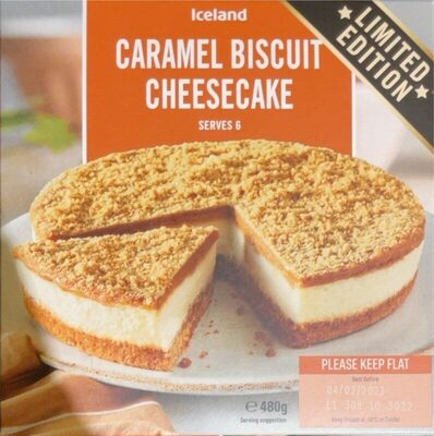 Caramel Biscuit Cheesecake