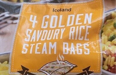 4 golden savoury rice steam bags