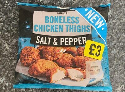 Boneless Chicken Thighs - Salt & Pepper
