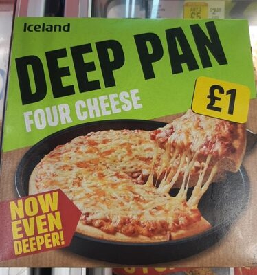 Deep pan four cheese