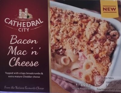 Bacon Mac 'N' Cheese front packaging
