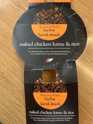 Naked chicken katsu and rice - Slimming World