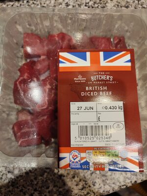 British Diced Beef