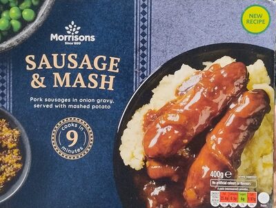 Sausage & Mash front packaging