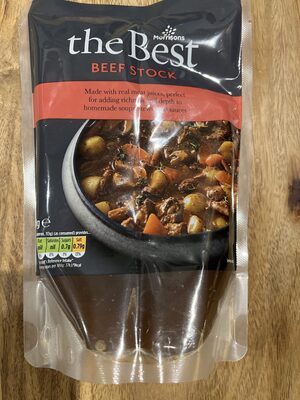 Morrisons the Best BEEF STOCK Made with real meat