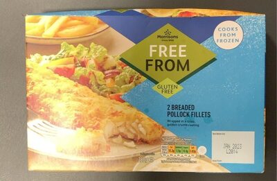 Breaded pollock fillets