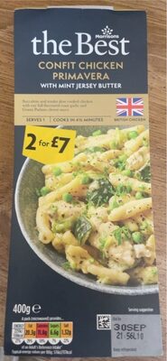 Confit Chicken Primavera