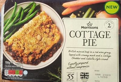 Cottage Pie front packaging