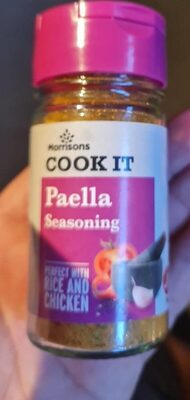 Paella Seasoning front packaging
