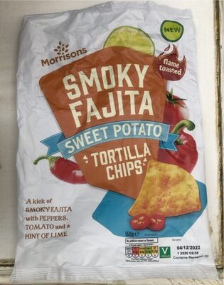 Smoky fajita sweet potato Tortilla chips