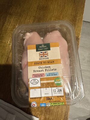 Chicken  breast fillets front packaging
