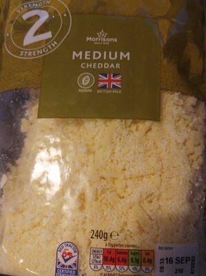 Grated Medium Cheddar