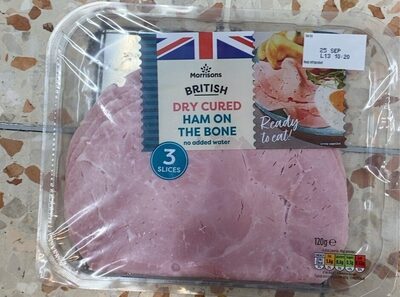 Dry cured ham on the bone