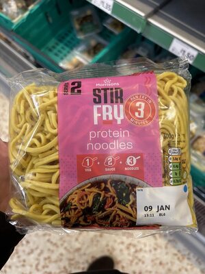 Stir Fry Protein Noodles front packaging