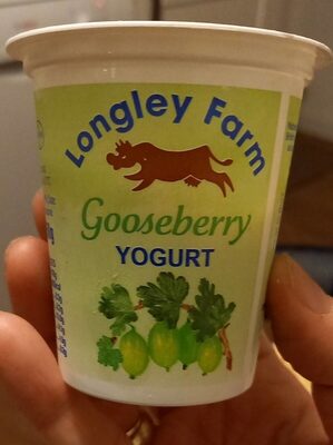 Gooseberry yoghurt front packaging