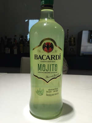 Bacardi Mojito front packaging