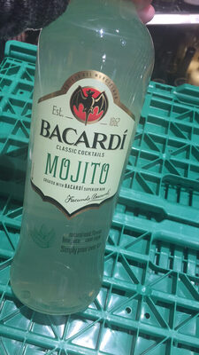 Classic cocktails mojito front packaging