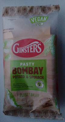 Bombay Potato and Spinach Pasty