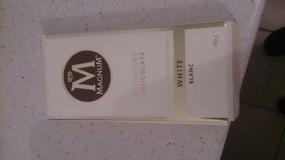 Magnum signature chocolate blanc