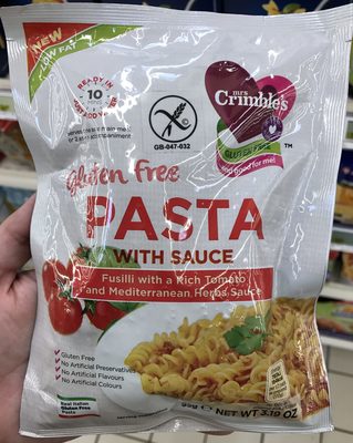 Fusilli with a Rich Tomato and Mediterranean Herbs Sauce