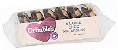 6 Large Choc Macaroons