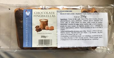 Locale Chocolate Fingerellas