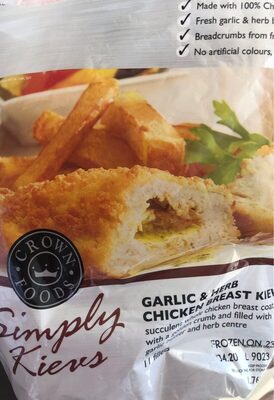 GARLIC & HERB CHICKEN BREAST KIEVS