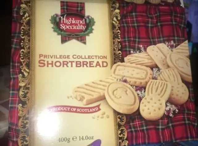 Shortbread front packaging